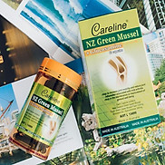 Careline NZ Green Mussel - Viên uống hỗ trợ giảm đau xương khớp