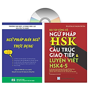 Sách - Combo Ngữ Pháp Hán Ngữ Thực Dụng + Bài Tập Củng Cố Ngữ Pháp HSK Cấu