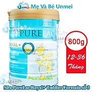 Sữa PureLac Royal+ Toddler Formula số 3 800g Cho Bé Từ 1 - 3 tuổi