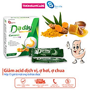 Dạ dày Sanofrance Curcumin Sanofia - Hỗ trợ giảm acid dịch vị, ợ chua