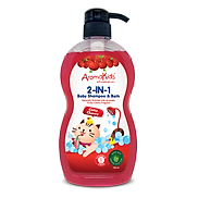 Sữa tắm gội cho bé sữa tắm bé sữa tắm gội 2in1 sữa tắm gội 2in1 AromaKids