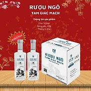 Rượu Ngô Tam Giác Mạch W01 - Thùng 6 chai