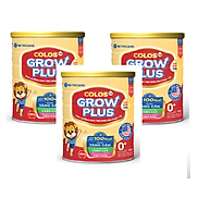 Combo 3 lon Sữa công thức Colos 24h Grow Plus 0+ lon 800g