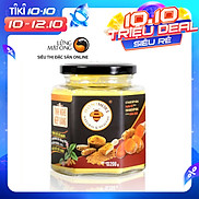 Tinh nghệ nếp vàng Honimore nguyên chất hũ 200g - Tinh bột nghệ nguyên chất