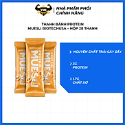 Thanh Bánh Protein Muesli BiotechUSA Hộp 28 Thanh