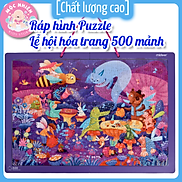 Bộ tranh xếp hình, ghép hình Mideer 500 mảnh - Lễ hội hóa trang Puzzle