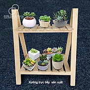 Kệ chữ A mini trang trí Decor, để đồ đa năng - gỗ thông tự nhiên