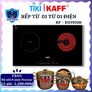 Bếp âm điện từ - hồng ngoại kết hợp đôiKAFF KF