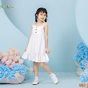 Váy bé gái ALBERKIDS 2 dây 2 lớp công chúa xinh đẹp cho trẻ em 2,3,4,5,6,7