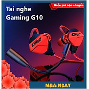 Tai Nghe Nhét Tai Chống Ồn Gaming XSmart G10 Cao Cấp Siêu Ngầu Dùng Cho Cả