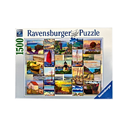 Xếp hình puzzle Coastal Collage 1500 mảnh RAVENSBURGER 168200
