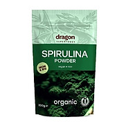 Bột tảo xoắn hữu cơ Dragon Supperfoods 200gr Spirulina powder Dragon