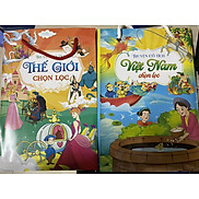 Combo Truyện cổ tích Việt Nam - Thế giới chọn lọc 2 túi - 16 cuốn - Song