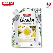 Chunky Thơm Andros - Nguyên liệu pha chế - Mứt trái cây - Túi 1kg