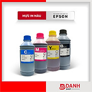 Bộ 4 Màu Cyan-Magenta-Yellow-Black_Mực nước cho dòng máy Epson 4 màu