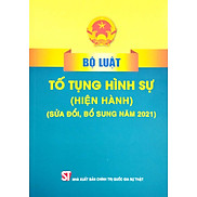 Bộ Luật Tố Tụng Hình Sự Hiện Hành - Sửa Đổi,Bổ Sung Năm 2021