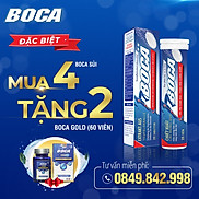 Mua 4 Sủi BOCA tặng ngay 2 BOCA GOLD Hỗ trợ xương khớp ALIFACO từ CHLB Đức