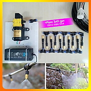 Máy Phun Sương Tưới Cây Béc Phun Sương Đồng Làm Mát Tưới Lan Cây Cảnh