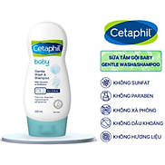 Sữa tắm gội toàn thân dịu nhẹ cho bé Cetaphil Baby Gentle Wash & Shampoo