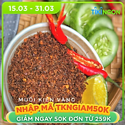 Bò 1 nắng muối kiến vàng - túi 500g