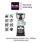 Máy xay cafe Breville 820 the Smart Grinder Pro BCG820BSS - Hàng chính hãng
