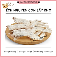 Ếch nguyên con sấy khô cho chó mèo bổ sung canxi Đồ ăn vặt cho thú cưng