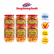 6 Hũ Mắm Cà Pháo Chay Sông Hương Foods Hũ 390g