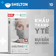 Khẩu trang y tế kháng khuẩn 4 lớp Shelton Medimask Arifresh hộp 10 chiếc