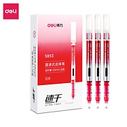 Bút Mực Gel Xanh Đen Bi Nước Nhiều Màu 0.5mm Deli Viết Thư Pháp Ống Mực