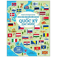 First Sticker Book - Sách Dán Hình Đầu Đời Cho Bé - Quốc Kỳ Các Nước