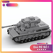 Đồ chơi lắp ráp Moc xe tank Panzer VI ausf