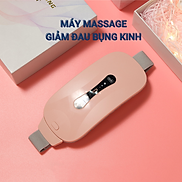 Máy Làm Ấm Giảm Đau Bụng Kinh, Đai Chườm Nóng Bụng Kinh Massage Giảm Đau