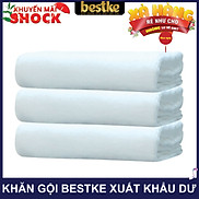 Set 3 Khăn gội bestke 100% cotton xuất khẩu Nhật, mềm mại và thấm hút