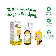 Xịt Họng Keo Ong MyKids - Hỗ trợ giảm các triệu chứng ngứa rát cổ họng