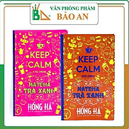 Vở Kẻ Ngang 200 Trang HH Study Keep Calm & Matcha Trà Xanh 1400 Phù Hợp