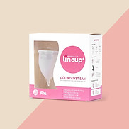 Bộ sản phẩm cốc nguyệt san Lincup+ Tặng kèm bông rửa mặt Nhật Bản + Cốc