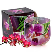 Ly nến thơm tinh dầu Bartek Orchid 100g QT024475 - lan hồ điệp giao mẫu