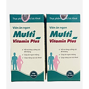 Liệu Trình 2 Hộp Tăng Cân Multi Vitamin Plus Hỗ Trợ Cải Thiện Cân Nặng