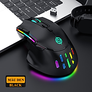 Chuột không dây K-snake BM-520 kết nối bằng chip USB 2.4GHz có đèn led RGB