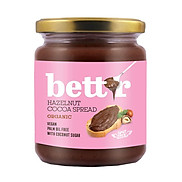Bơ cacao hạt phỉ hữu cơ Bett r 250g