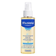 Dầu Massage Cho Trẻ Sơ Sinh Và Em Bé Mustela 100ml