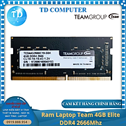 Ram Laptop Team 4GB Elite DDR4 2666Mhz