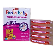 Siro ăn ngon ngủ ngon Pedia baby tăng sức đề kháng và hấp thụ thức ăn Hộp