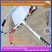 Vợt cầu lông Apacs Z-Ziggler New White Version - 4U Thân đũa công nghệ