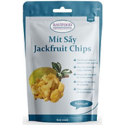 Mít Sấy Chân Không Jackfruit Chips, Giòn Xốp Tự Nhiên - BAVIFOOD, Khối