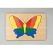 Đồ chơi Gỗ Tranh ghép hình con bướm - Hỗ trợ bé nhận biết màu sắc