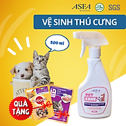 Nước Xịt Khử Mùi, Diệt Khuẩn Cho Chó Mèo ASFA Pet Care 500ml