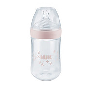 Bình Sữa NUK PP Nature Sense 260ml Núm Ti Silicone S2 Size M NU21496