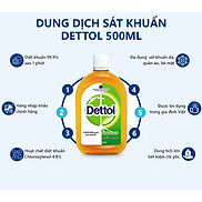 Dung dịch sát khuẩn Dettol 500ml