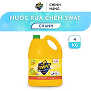 Nước Rửa Chén Swat Hương Chanh 4kg Siêu tiết kiệm